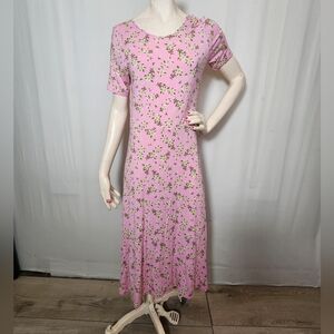 Draper James 🧶 Floral Pink Dress Sz. S
